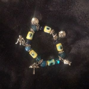 Beautiful and colorful, charm bracelet!